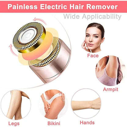 Flawless Rechargeable Facial Hair Remover for Women – Gentle, Flawless Hair Removal Anytime, Anywhere